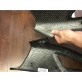 MOTOCORSE - CARBON FIBER AIR DUCT COVER SET FOR DUCATI DIAVEL 2010-18 - GLOSS - DAMAGED